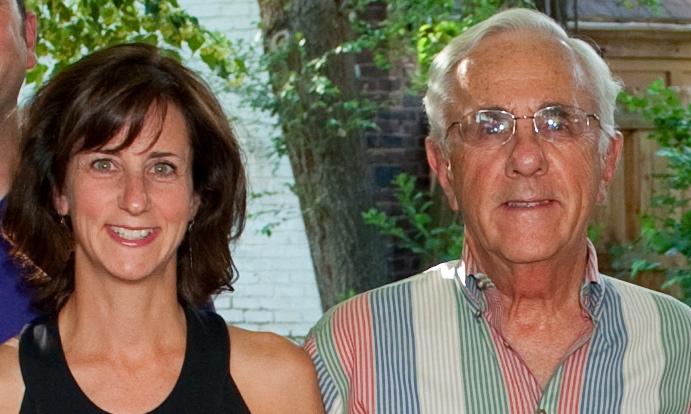 Photo: Julie Selsberg and her father, Charles Selsberg