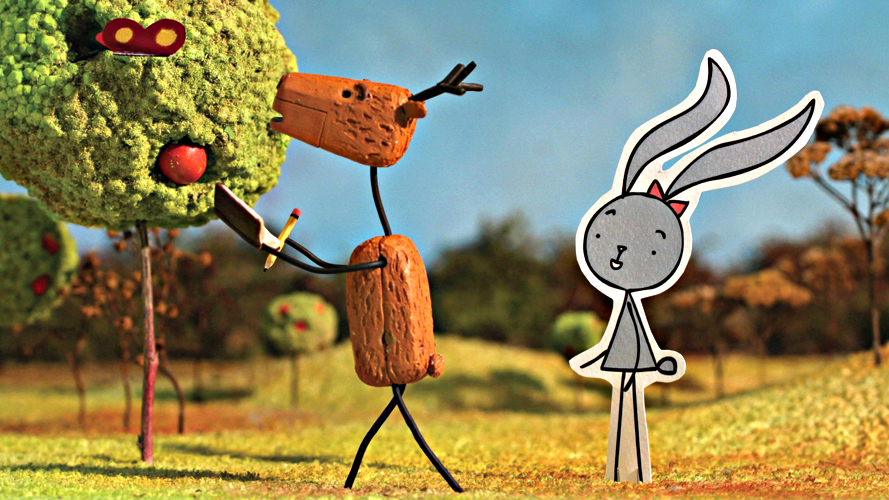 Photo: 'Rabbit and Deer'