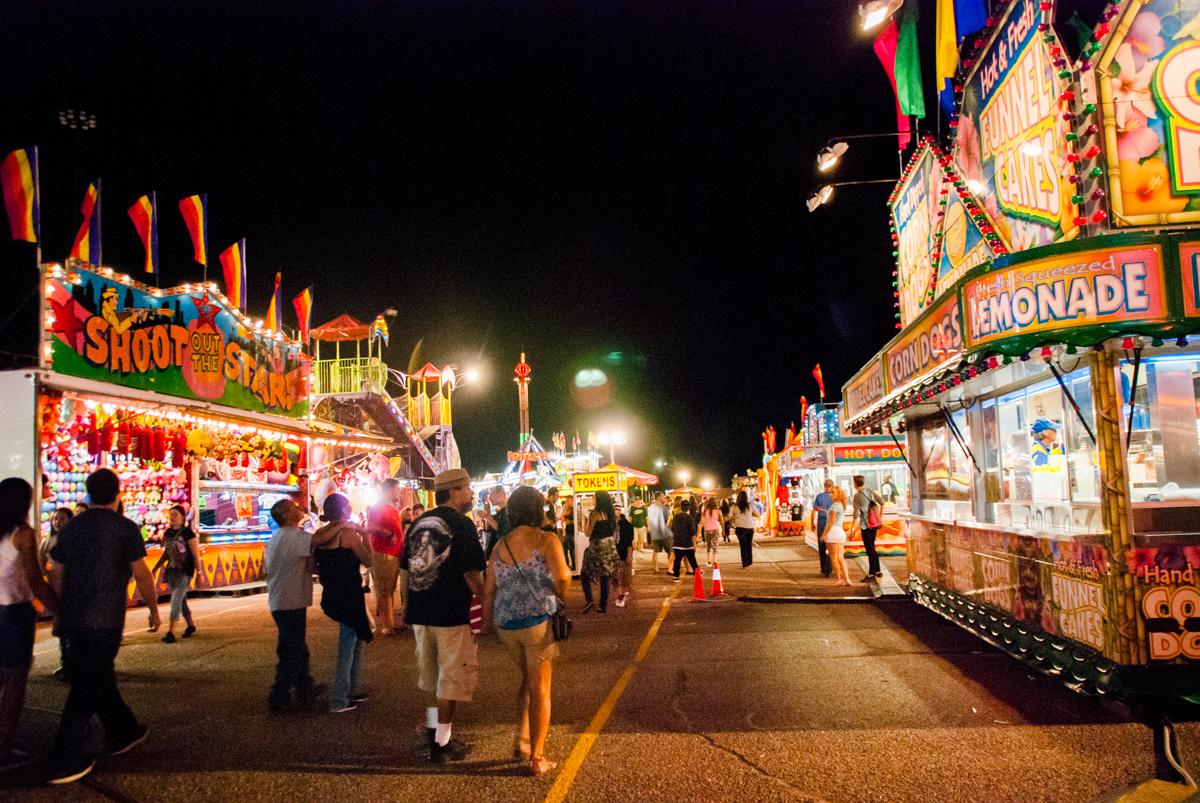Photo: 2015 State Fair Night on the Midway