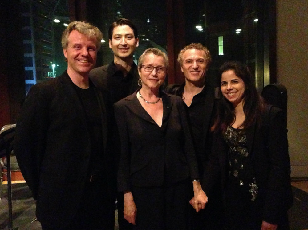 Photo: Shulamit Ran and Pacifica Quartet