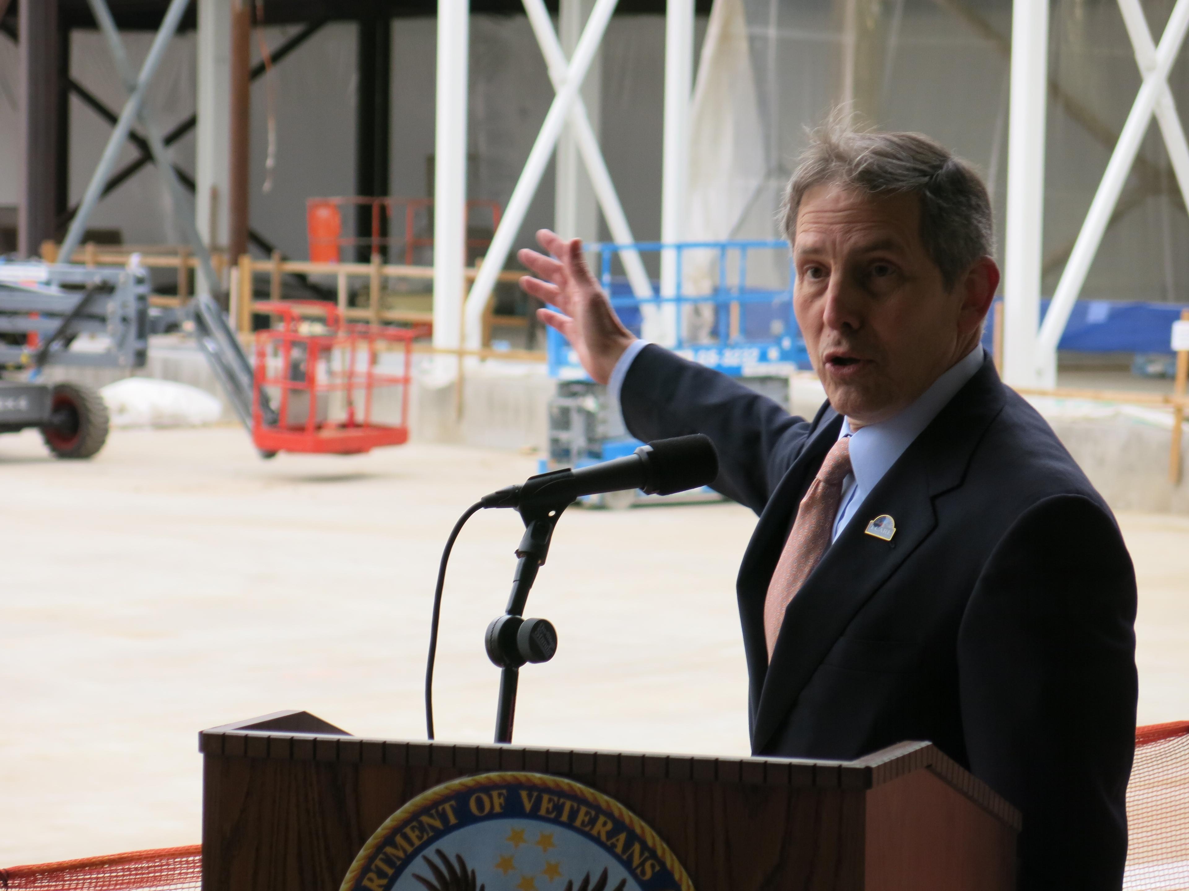 VA Deputy Secretary Sloan Gibson talks about over-budget Aurora project