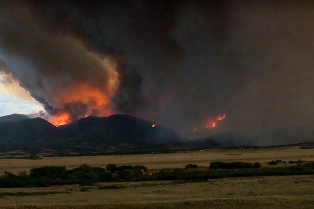 Photo: Spring Fire 5 July 2 | Costilla/Huerfano Counties - Courtesy
