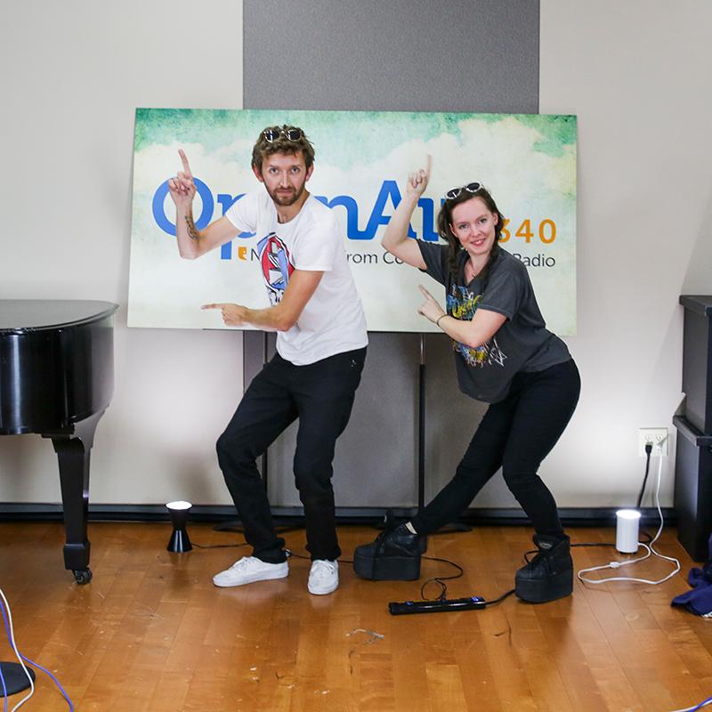 photo: Sylvan Esso at OpenAir