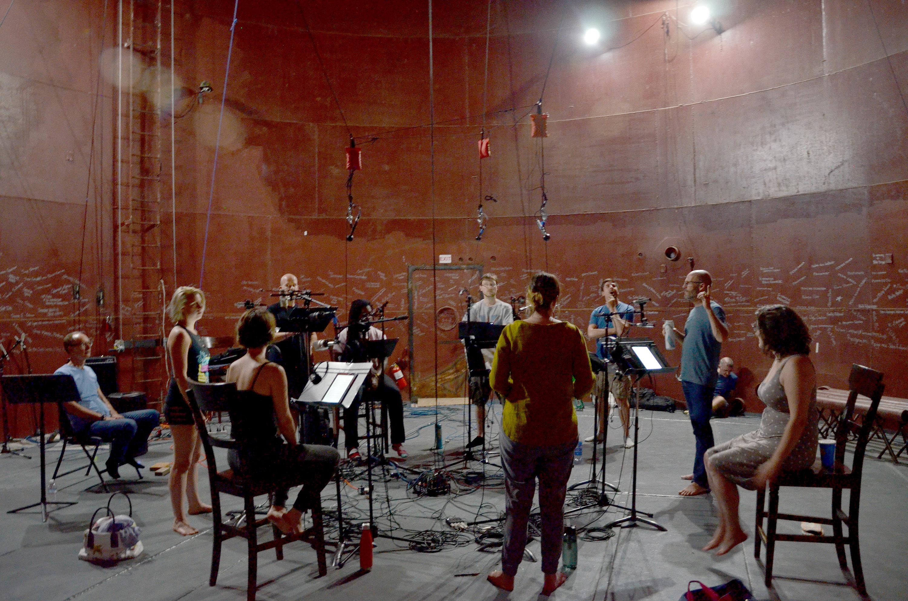 Photo: The Tank Roomful of Teeth rehearse