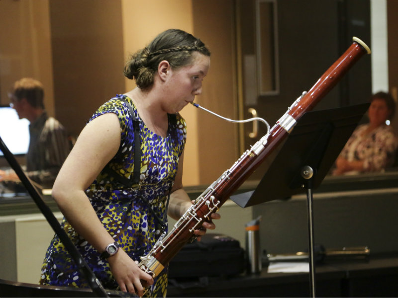 Photo: Tatia Slouka, bassoon