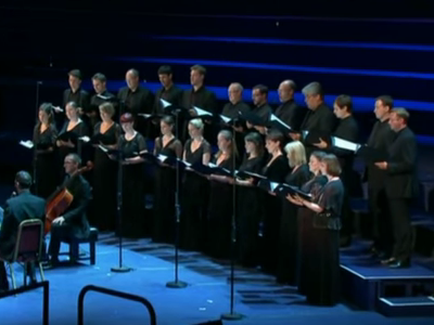 Photo: Tallis Scholars perform John Tavener screengrab