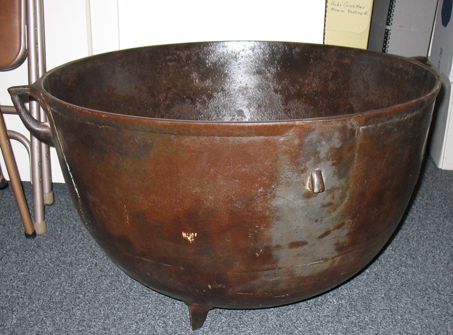 Cast Iron Cooking Cauldron