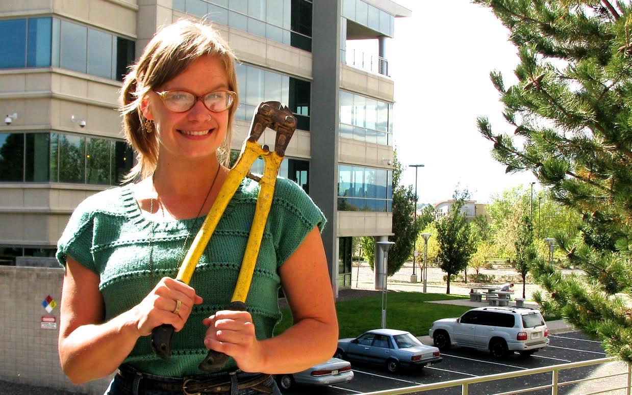 Photo: Denver Tool Library founder Sarah Steiner