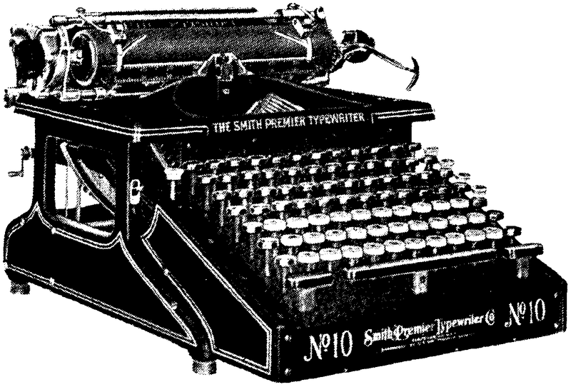 Image: Loud and Clear typewriter