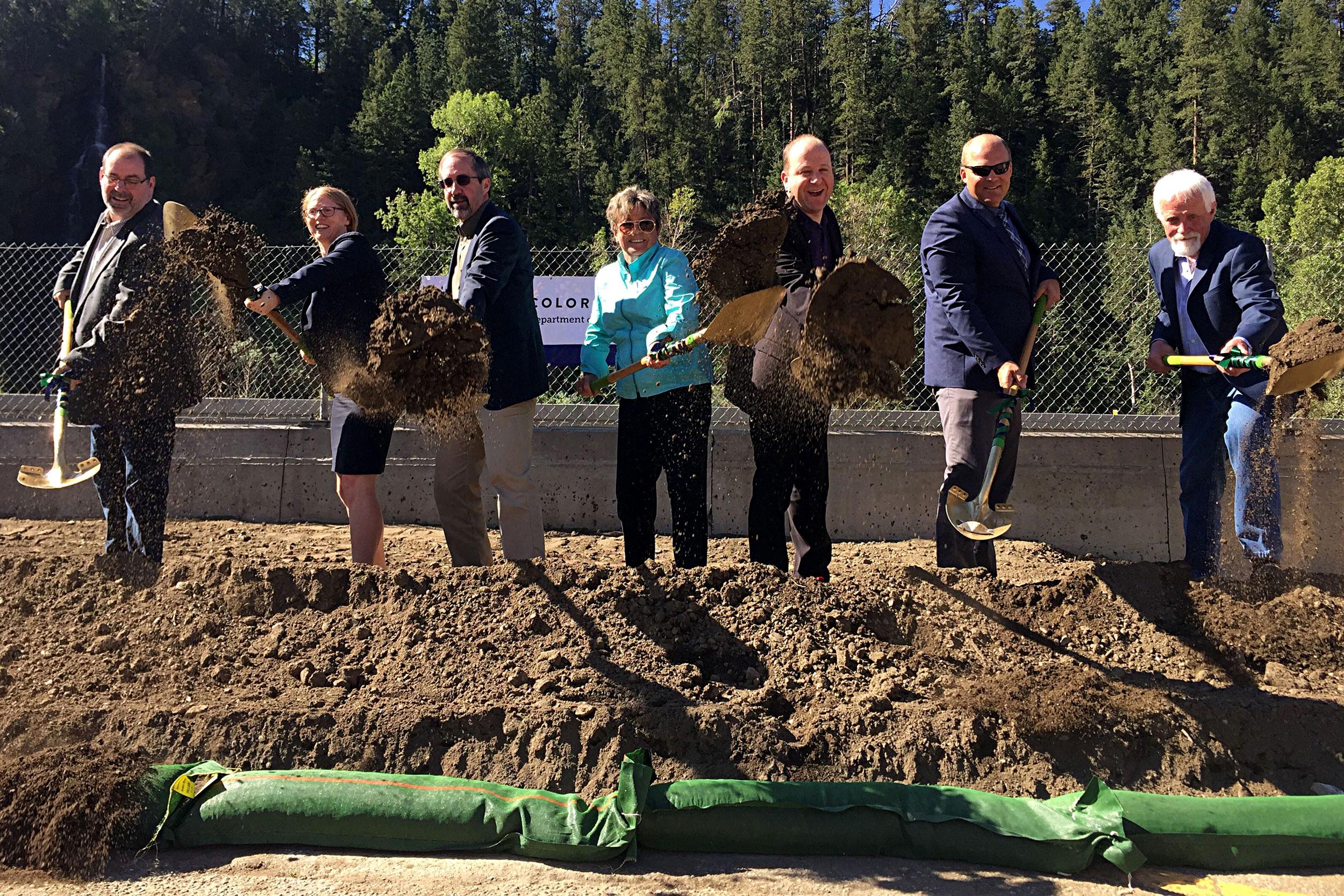 I 70 Express Lane Groundbreaking