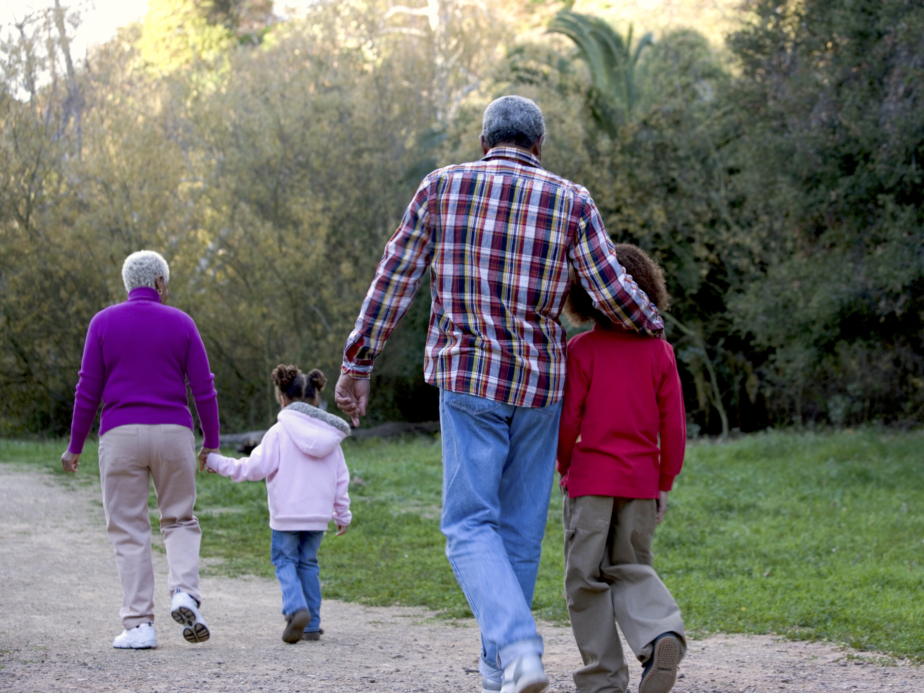 family-walk