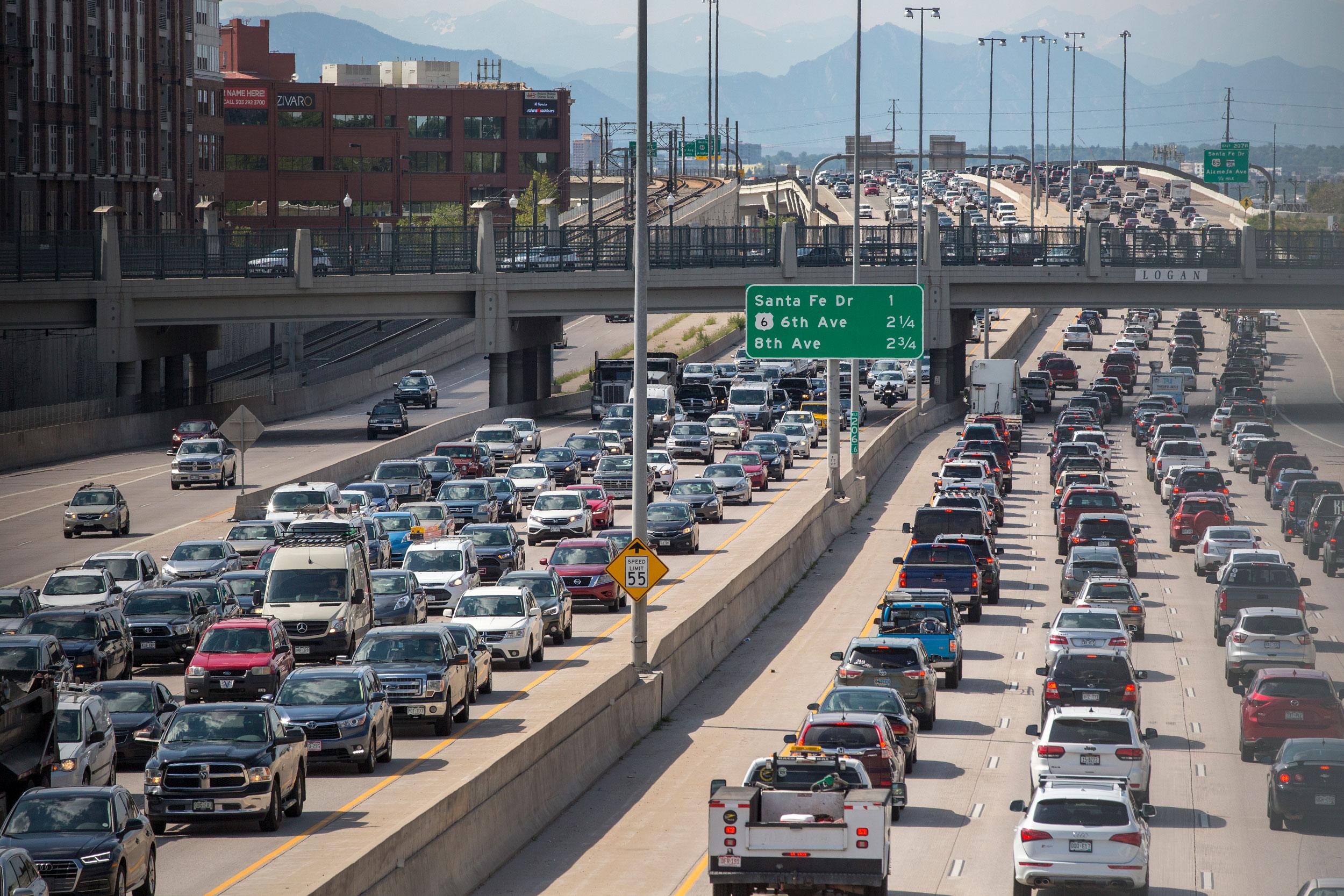 190806-DENVER-I25-INTERSTATE-25-TRAFFIC