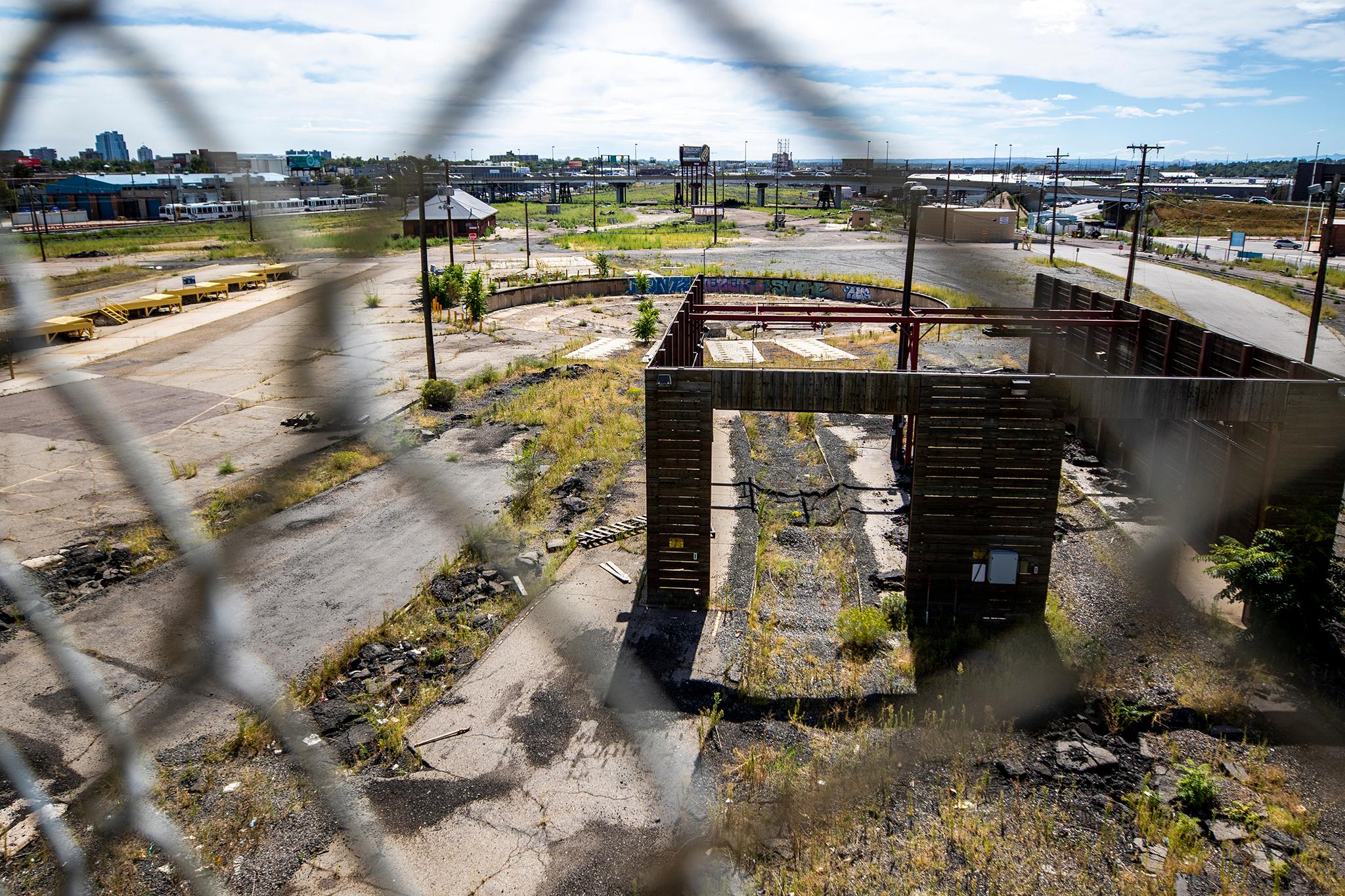 Burnham Repair Yard, Lincoln Park, Sept. 13, 2019. (Kevin J. Beaty/Denverite)