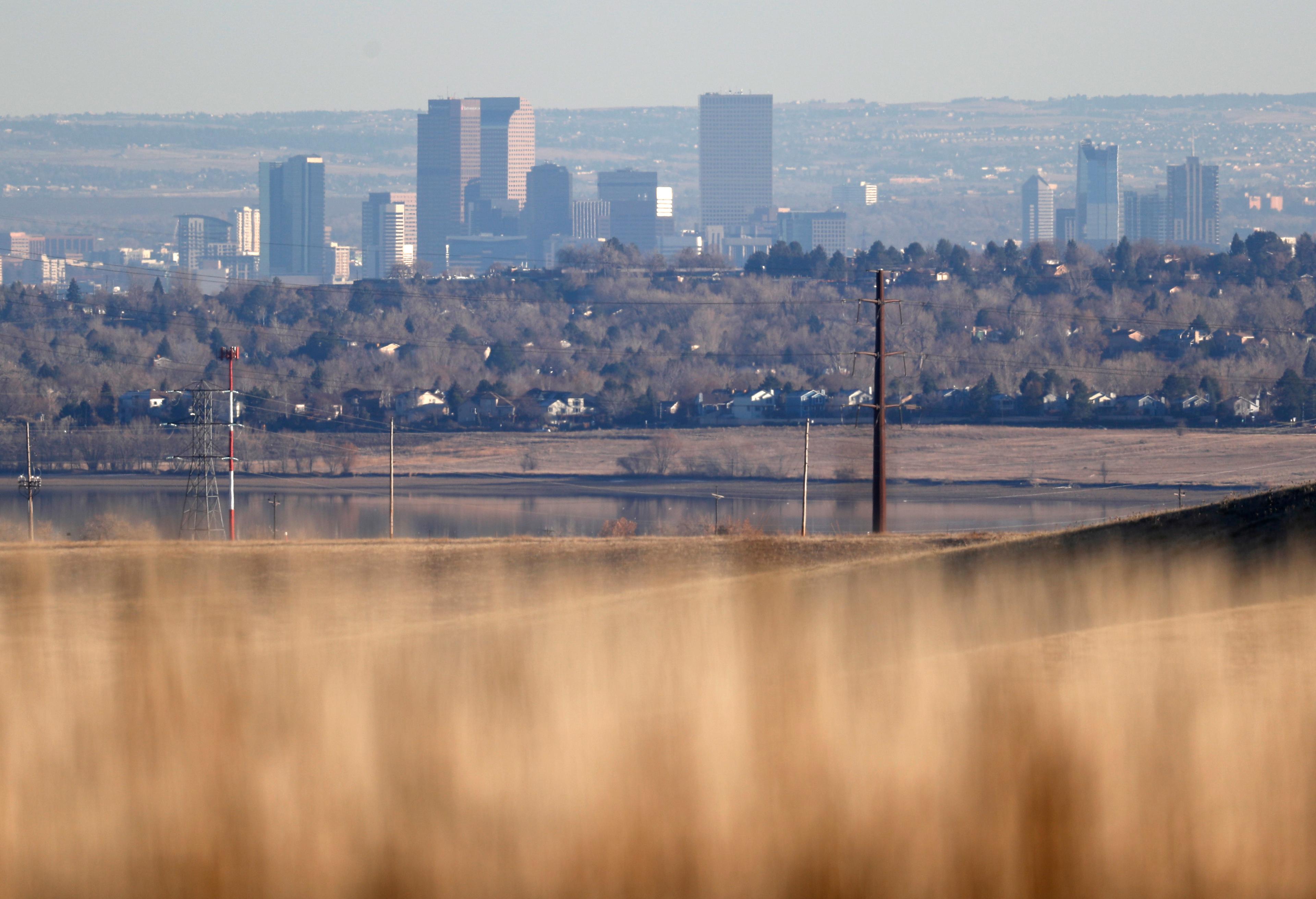 Rocky Flats National Wildlife Refuge, Denver skyline, rocky flats national wildlife refuge, denver skyline