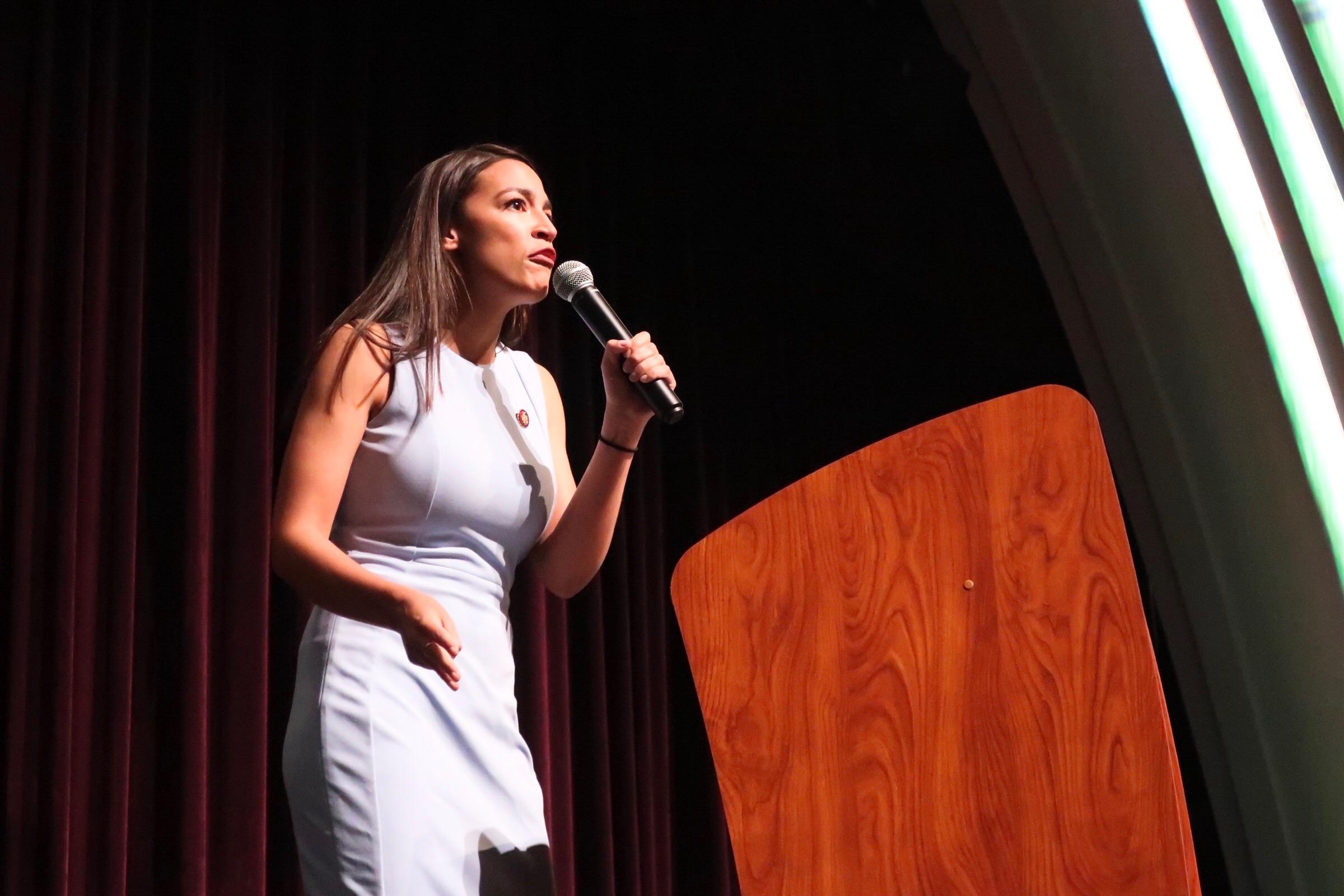 Alexandria Ocasio-Cortez In Boulder