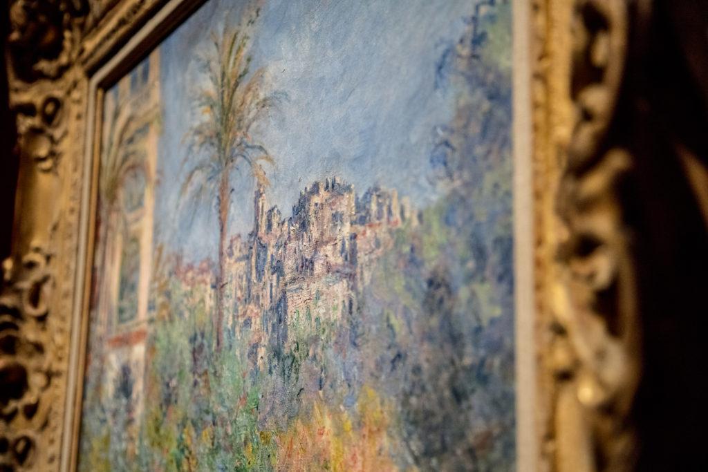Detail of Villas at Bordighera, Claude Monet, 1884.