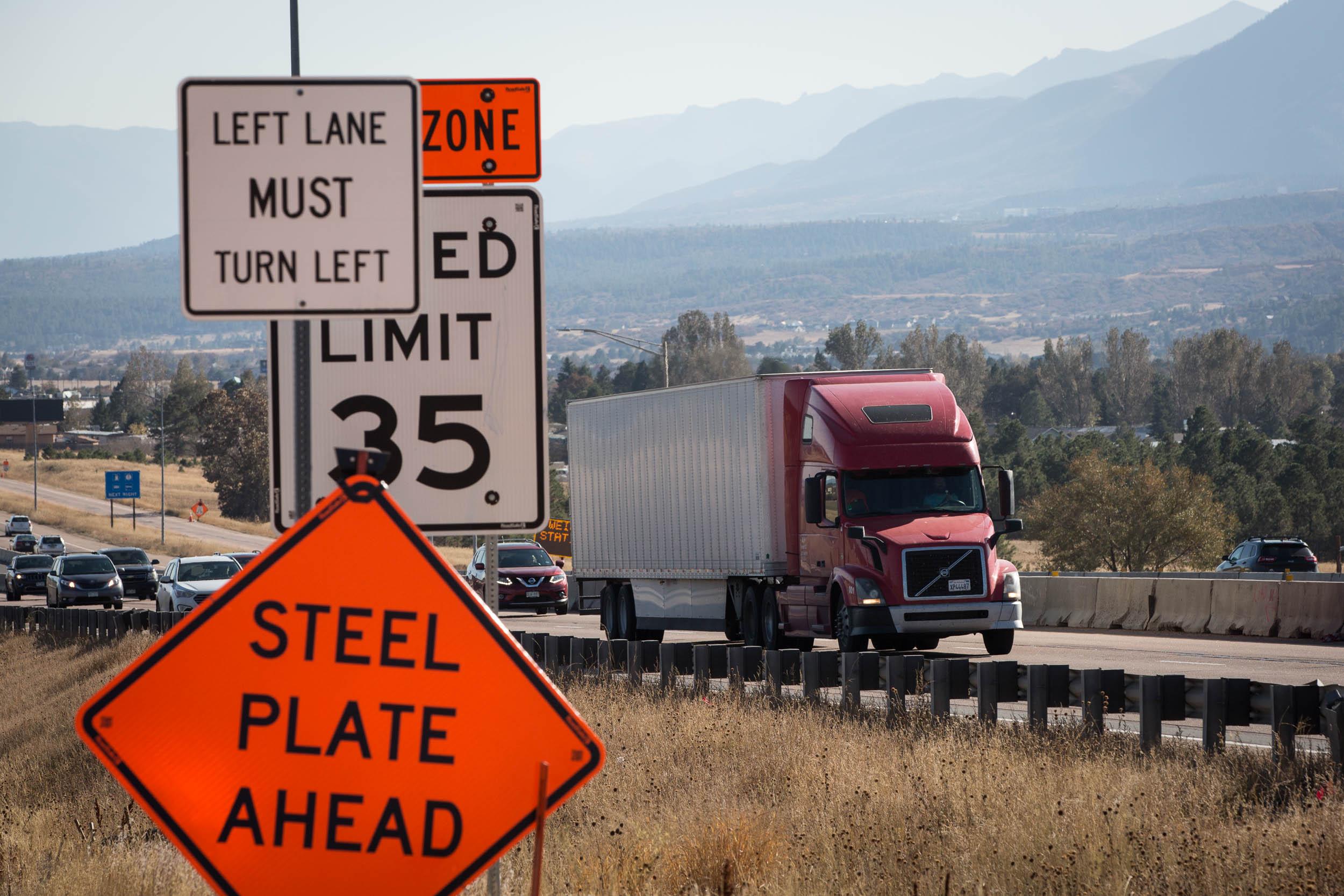 I-25 CONSTRUCTION PALMER DIVIDE