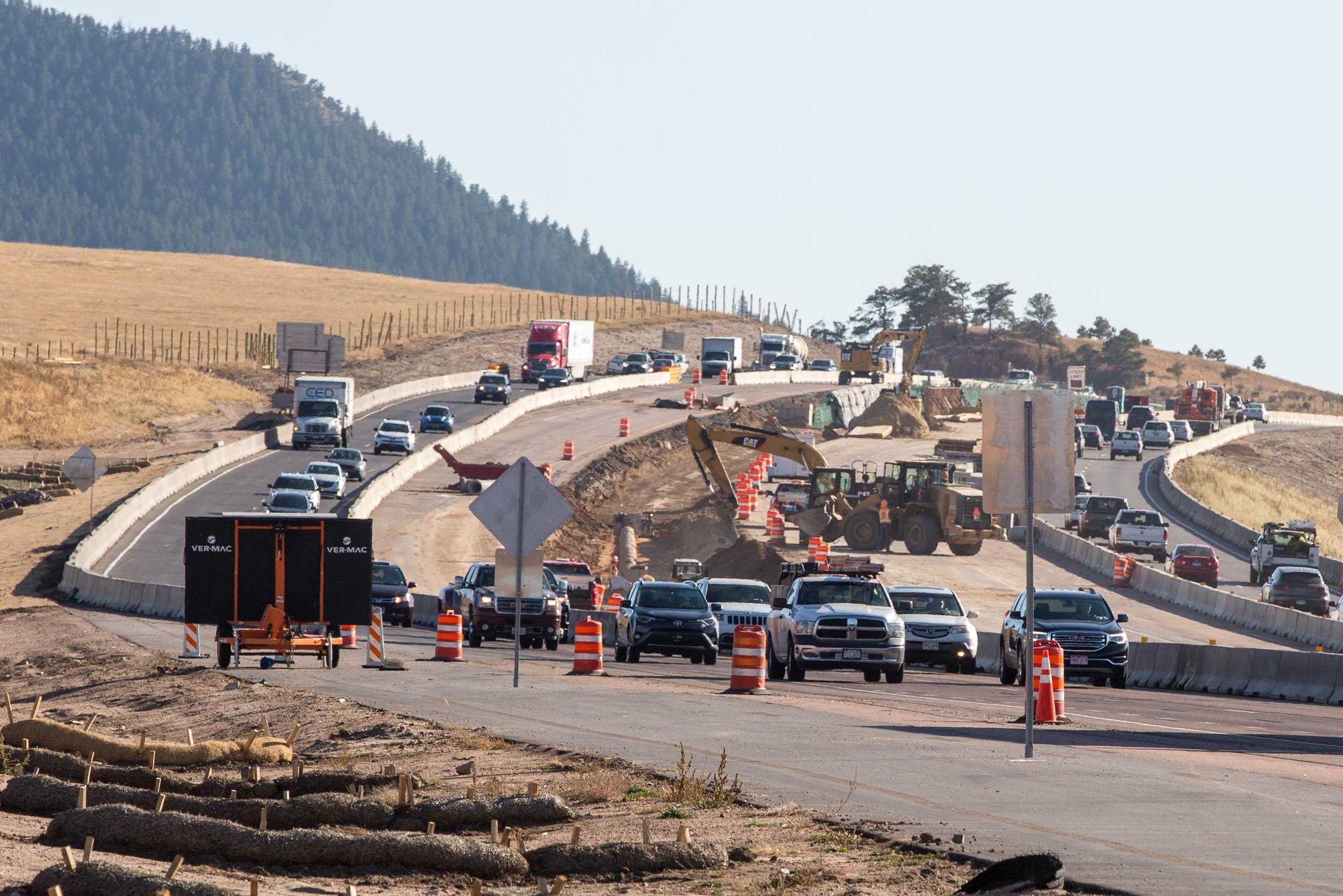 I-25 CONSTRUCTION PALMER DIVIDE