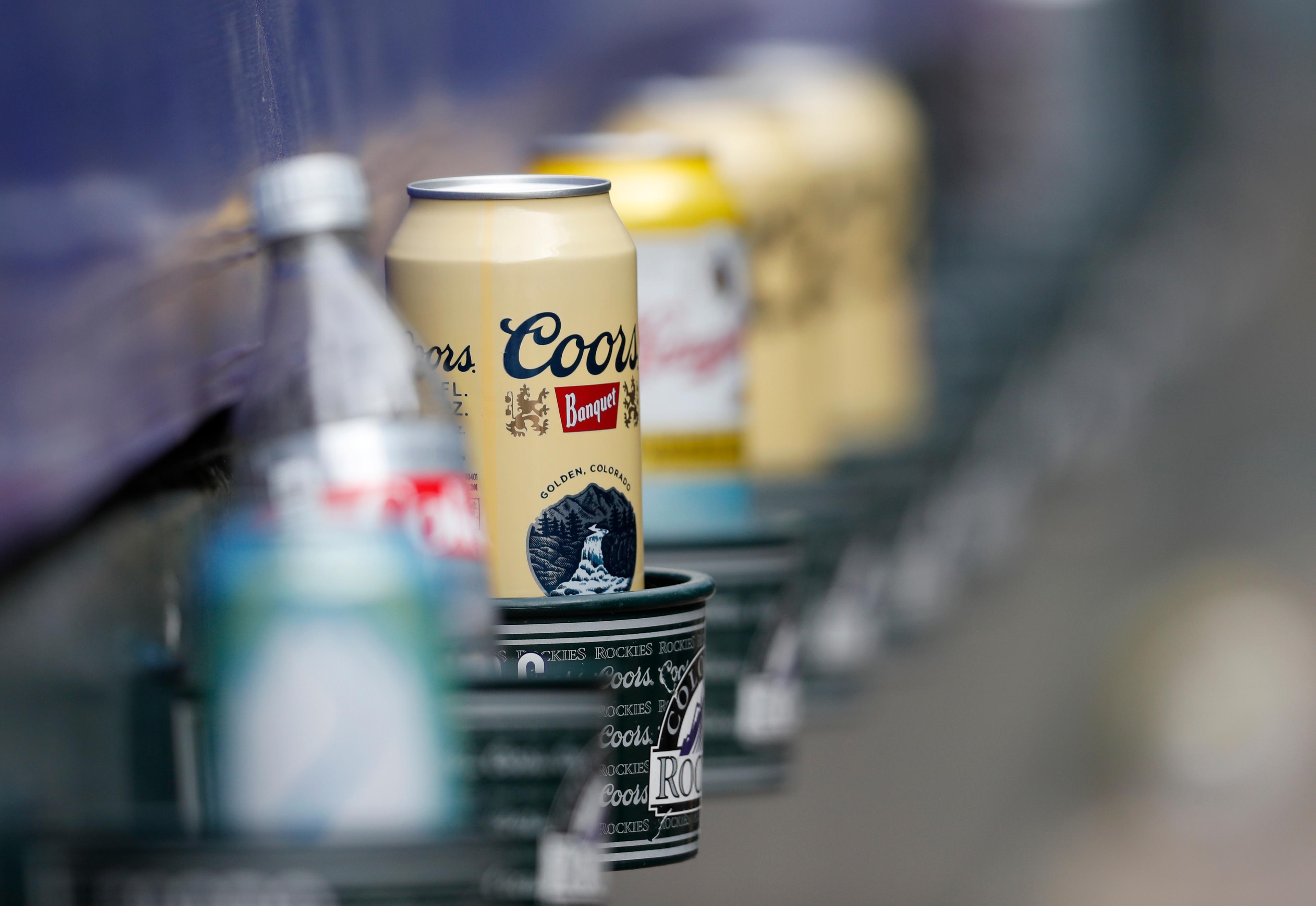 Coors aluminum cans