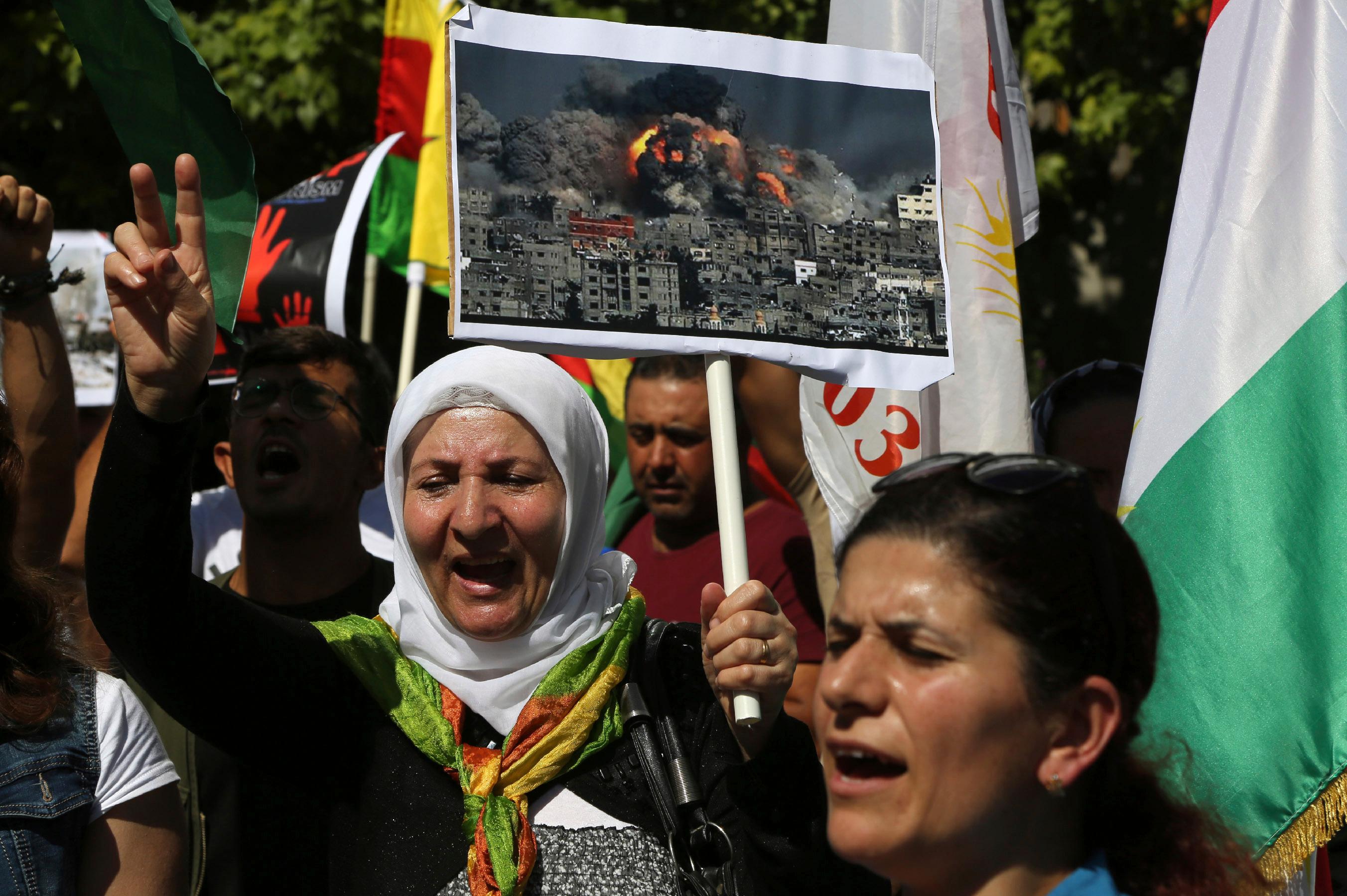 Cyprus Kurds Protest