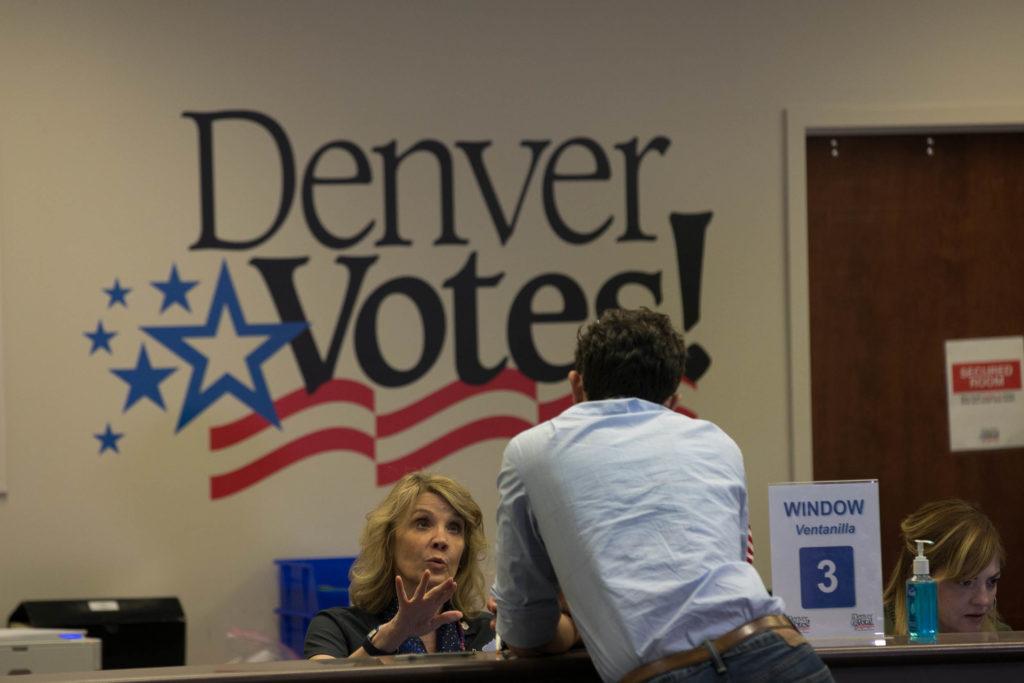 191105 ELECTION DAY PM VOTING DENVER