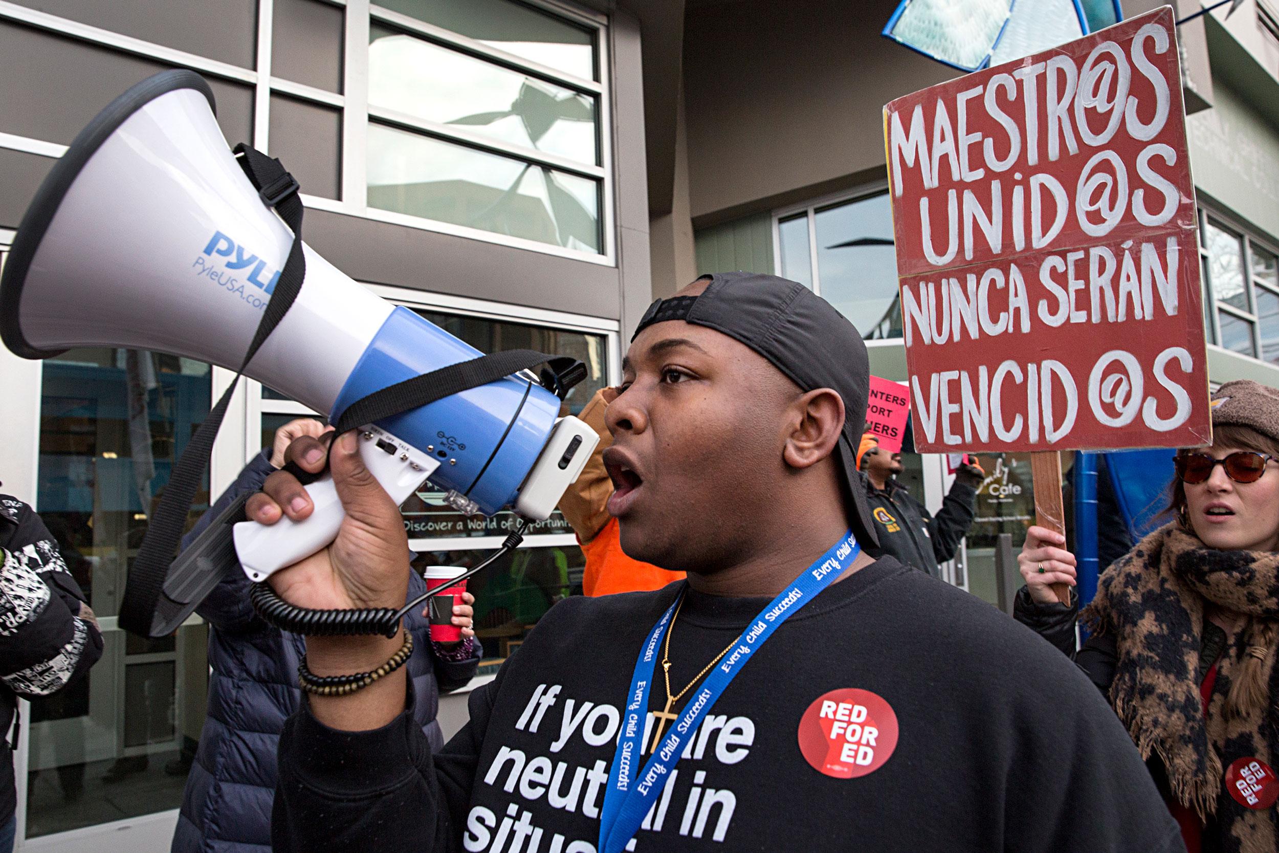 TAY ANDERSON DPS TEACHERS RALLY DPS