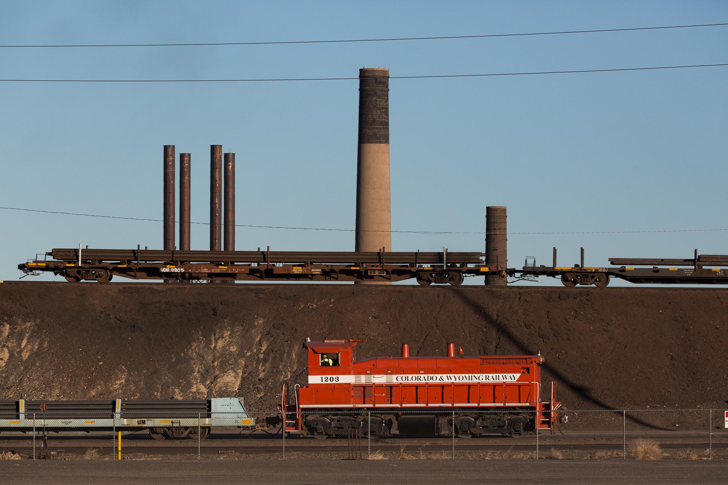 Pueblo Steel On Trains