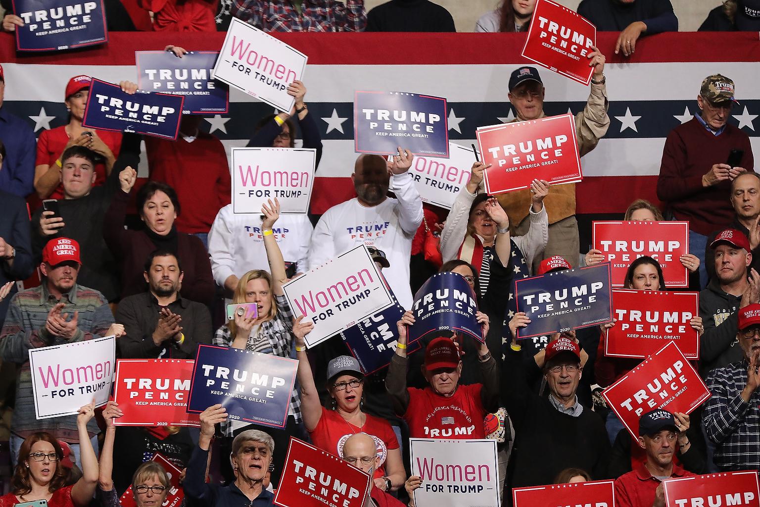 Trump Rally Crowd