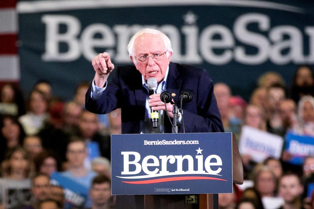 Bernie Sanders Campaigns In Denver