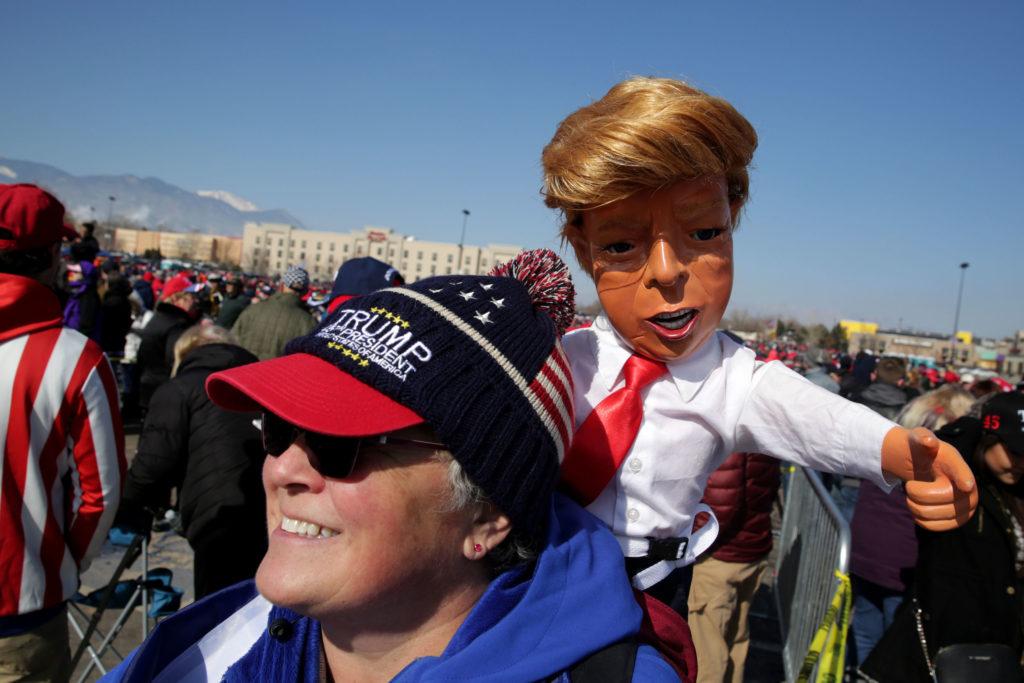 President Donald Trump Campaigns In Colorado Springs