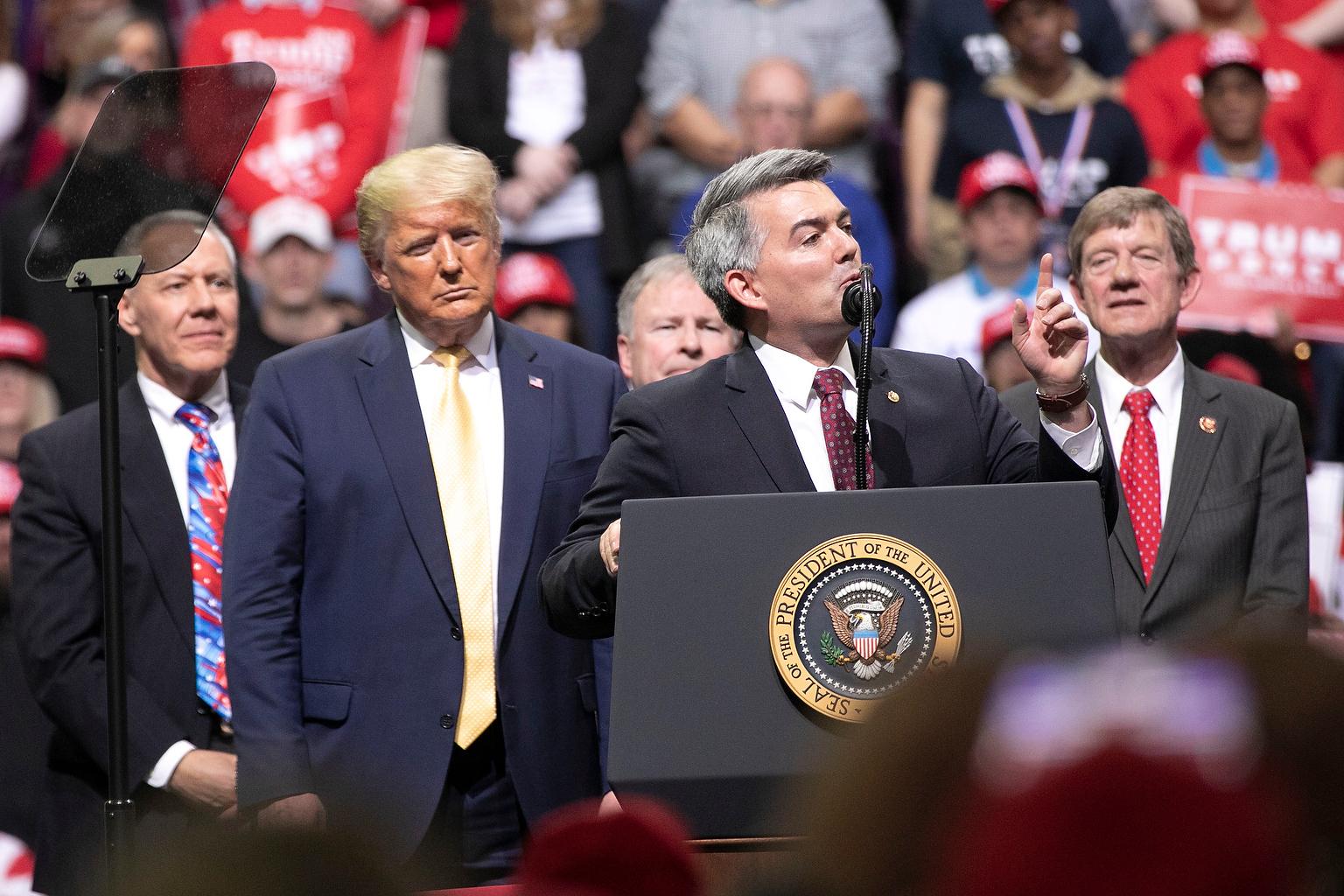 Donald Trump Rally In Colorado Springs With Gardner