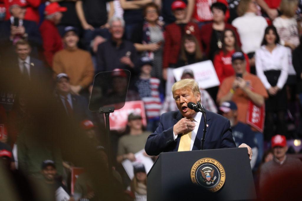 Trump Campaigns In Colorado Springs