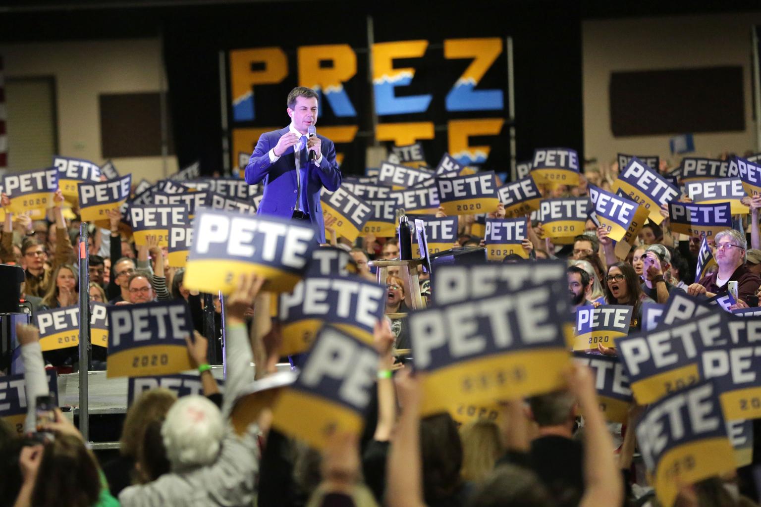 Pete Buttigieg Rally