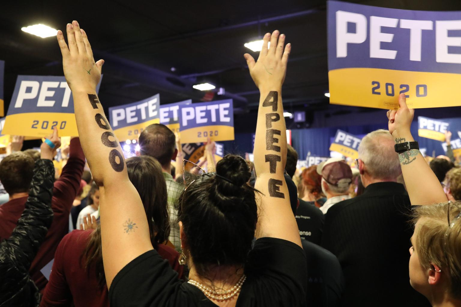 Pete Buttigieg Rally