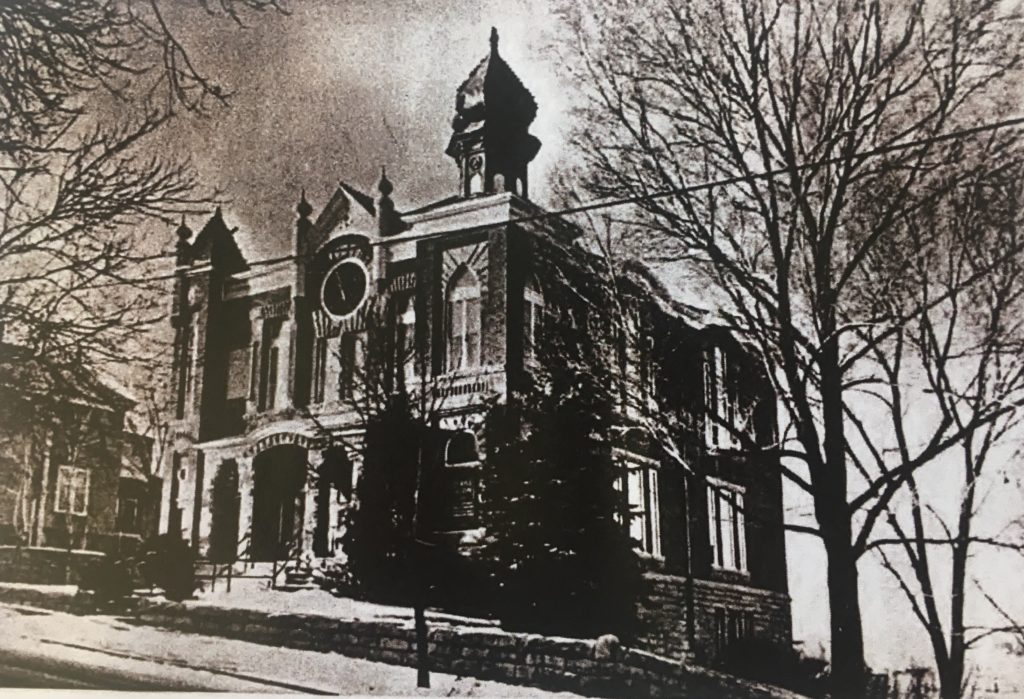 Historic Photo Of Temple Aaron In Trinidad