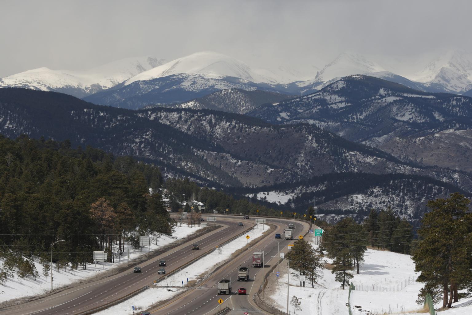 Interstate 70 at the Buffalo Herd Overlook