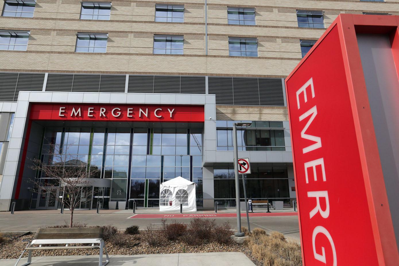 National Jewish Health/St. Joseph’s Hospital ER entrance in Denver