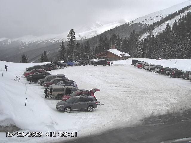 Berthoud Pass Sunday March 29 2020