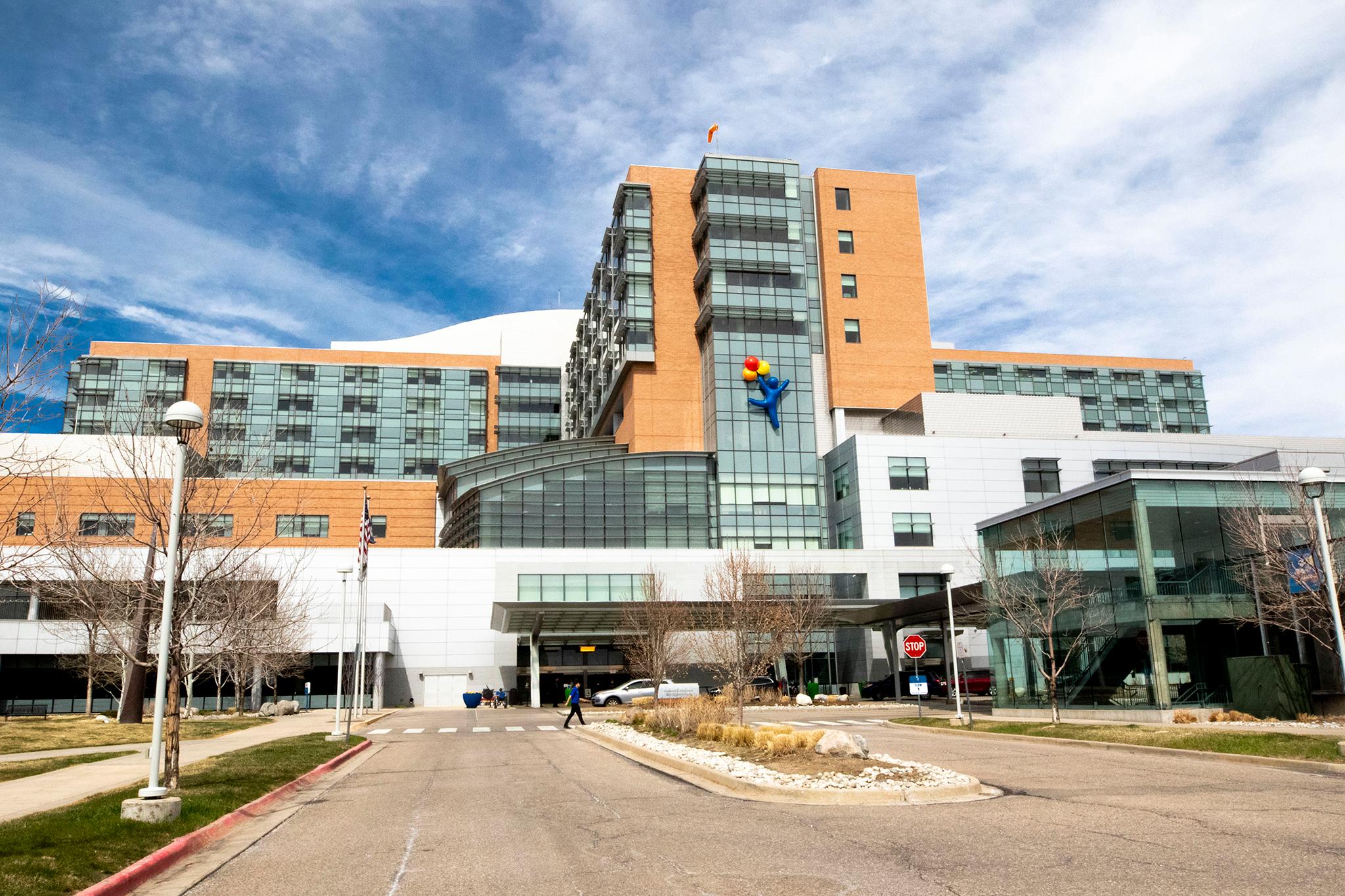 Children&#039;s Hospital Colorado. April 1, 2020. (Kevin J. Beaty/Denverite)