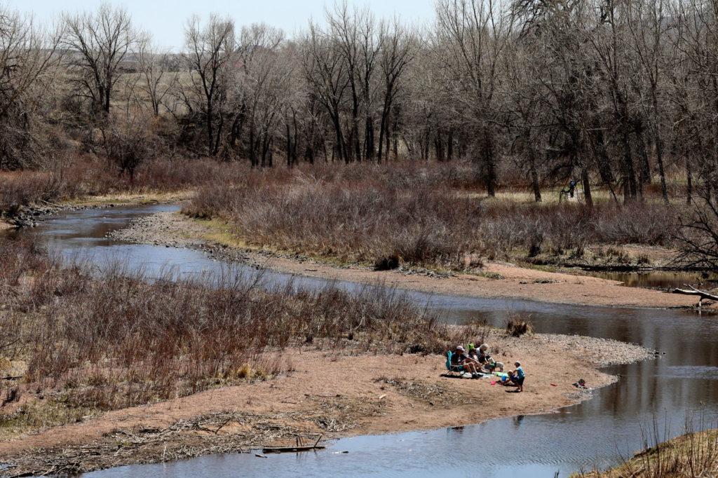 South Platte River in Chatfield State Park