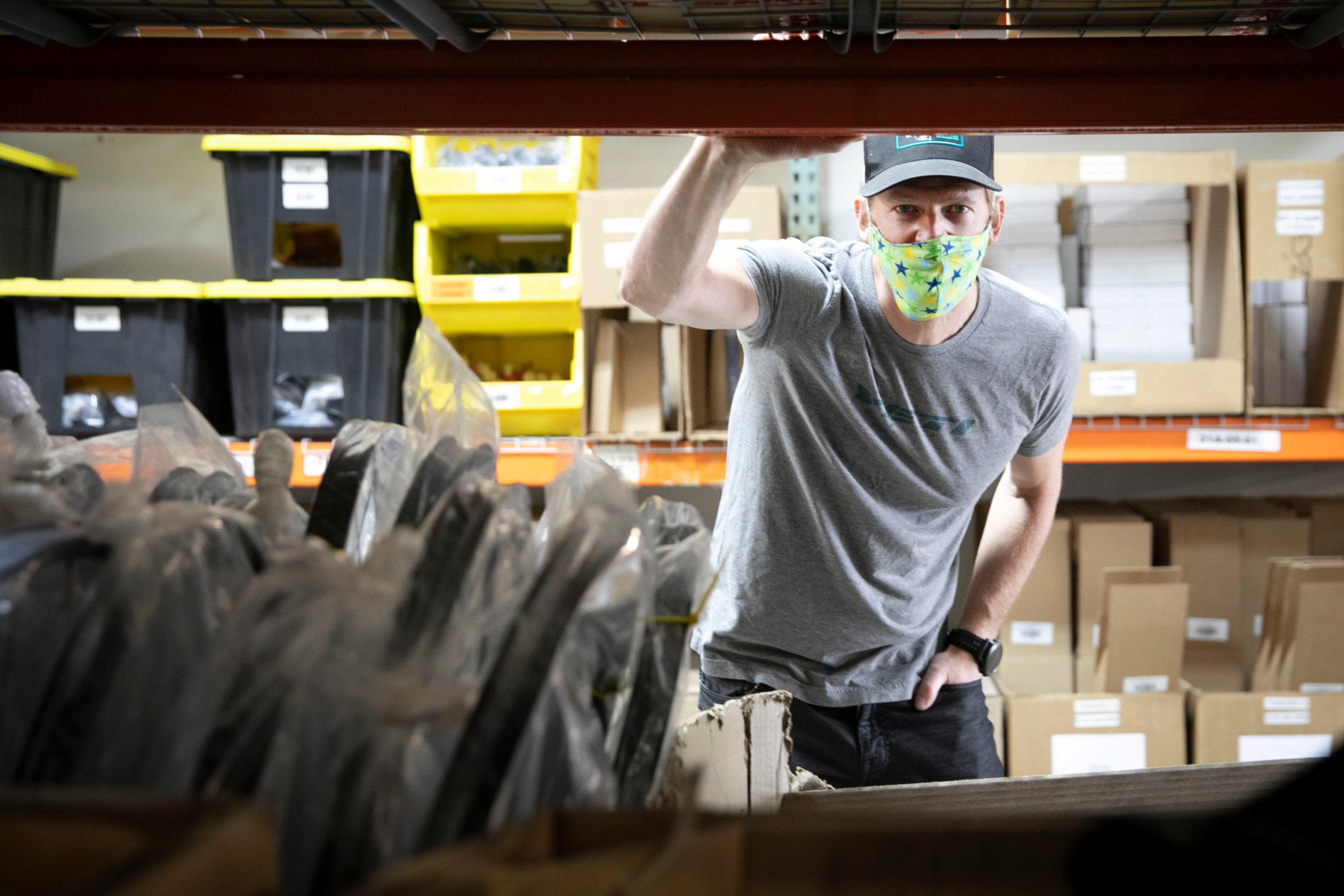 Yeti Cycles Retools To Make Face Shields For COVID-19 First Responders And Health Care Workers