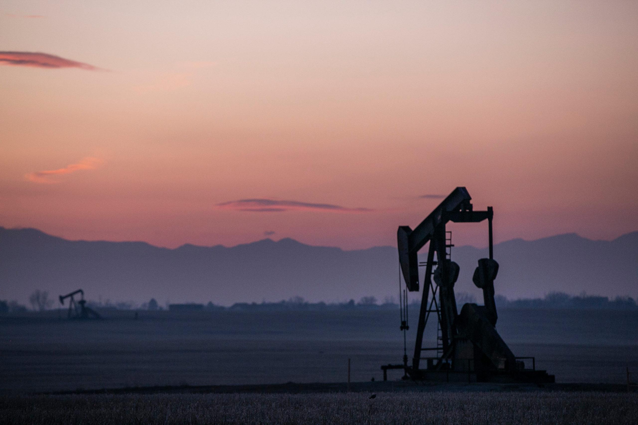 Pump Jacks On The Plains In Adams County