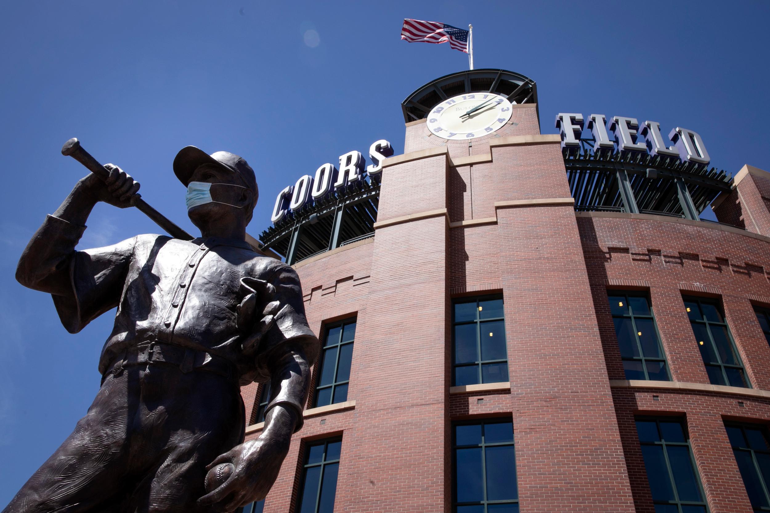 Empty Coors Field