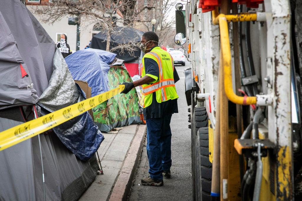 Denver Homeless Sweep