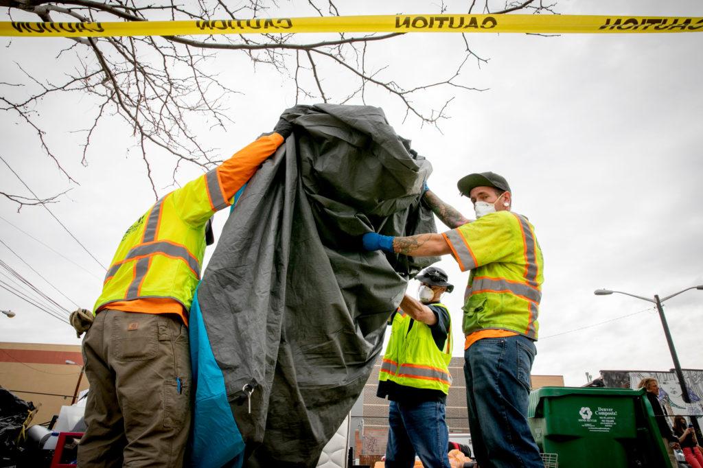 Denver Homeless Sweep