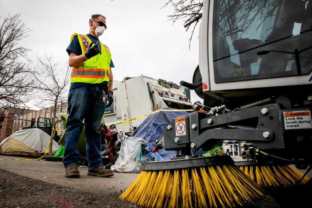 Denver Homeless Sweep