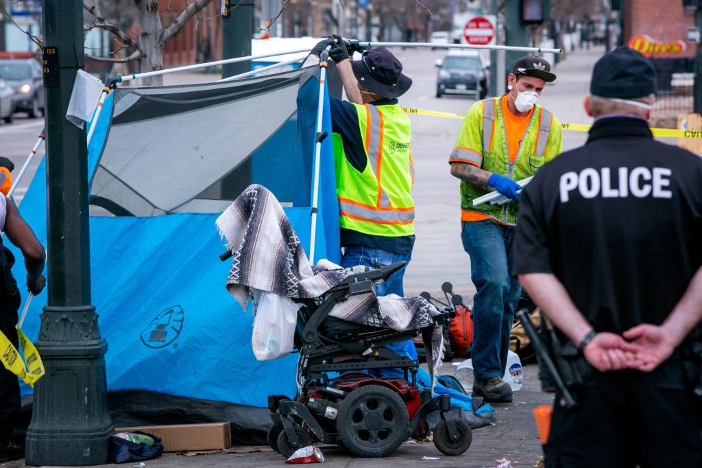 Denver Homeless Sweep