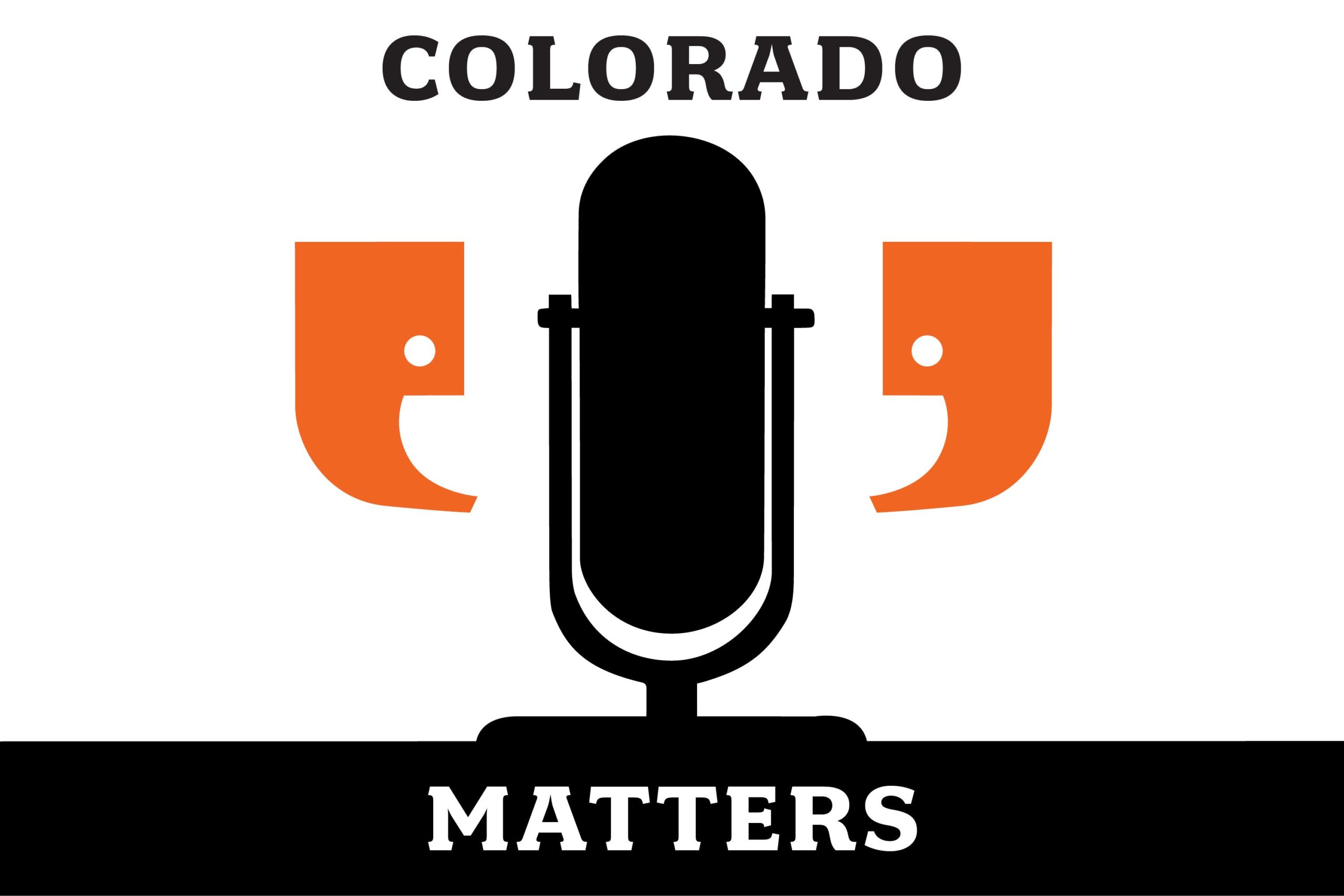 Colorado Matters CMS Safe 3X2 Logo for Podcast Segments