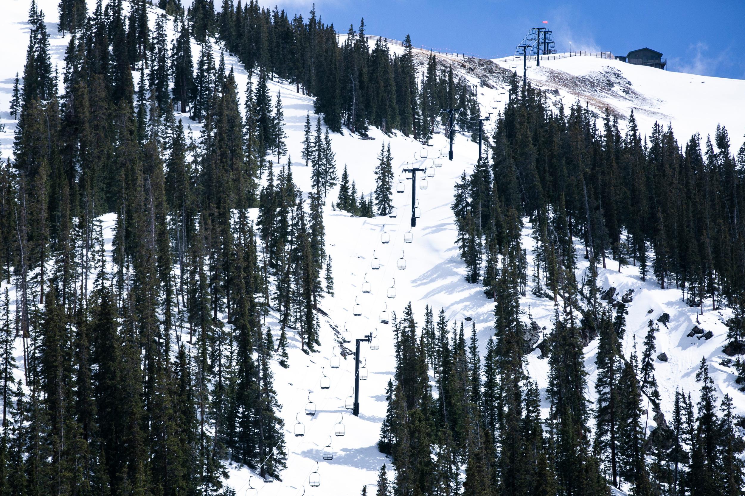 Pallavicini chairlift at Arapahoe Basin