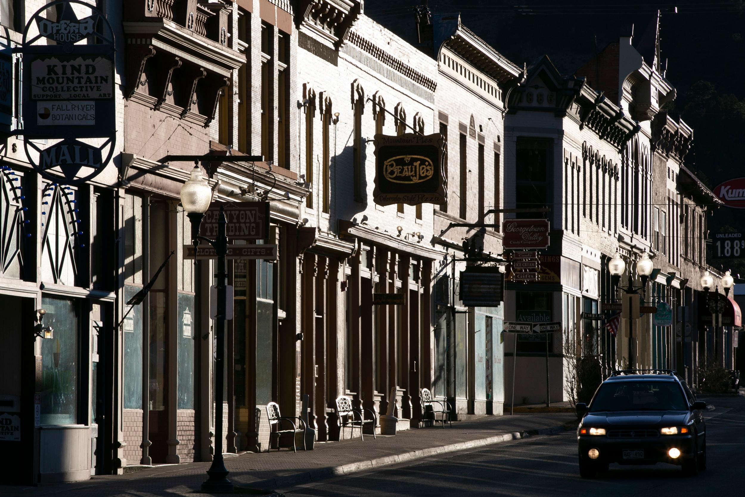 Restaurant On Miner Street in Idaho Springs